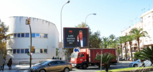 Nuestro asociado Ipunto Publicidad incluye los monopostes digitales de Huelva al circuito de Andalucía